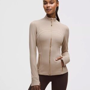 LULULEMON DEFINE JACKET NULU NUTMEG/GOLD/GOLD Women’s Sz 10 NEW